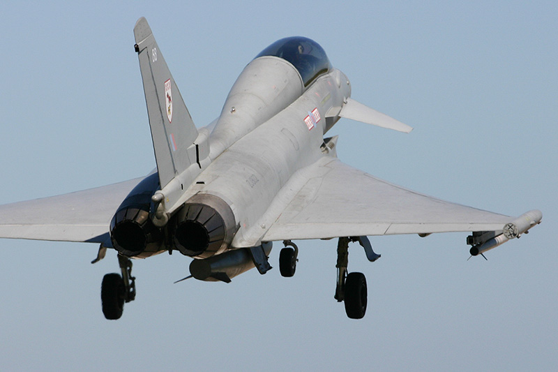 Typhoon T.1, 29(R) Sqn, RAF