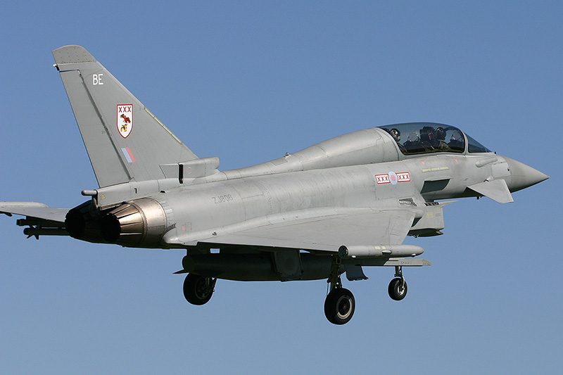 Typhoon T.1, 29(R) Sqn, RAF