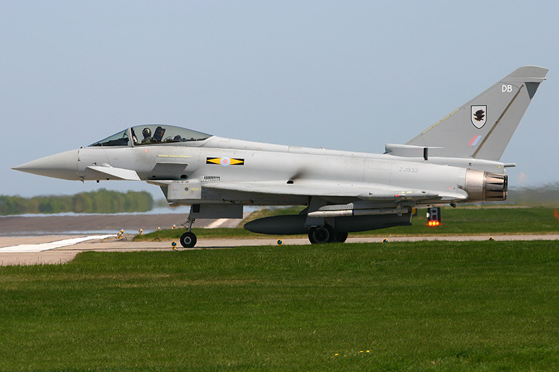 Typhoon F.2, XI(F) Sqn, RAF