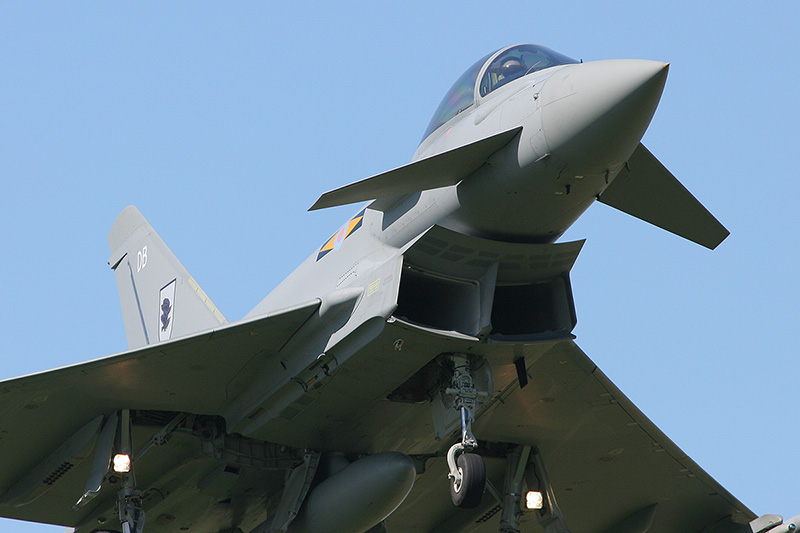 Typhoon F.2, XI(F) Sqn, RAF