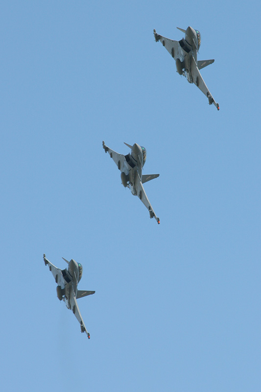 Typhoon T.1s, 29(R) Sqn, RAF