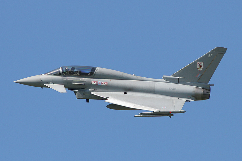 Typhoon T.1, 29(R) Sqn, RAF