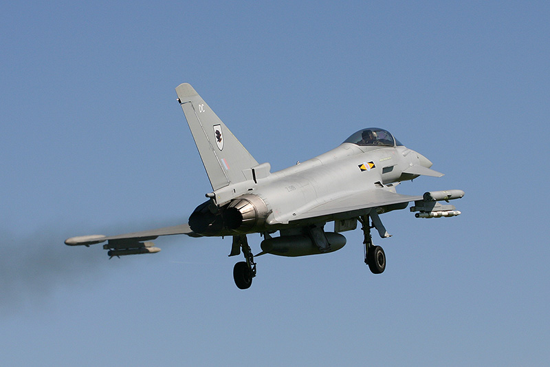 Typhoon F.2, XI(F) Sqn, RAF