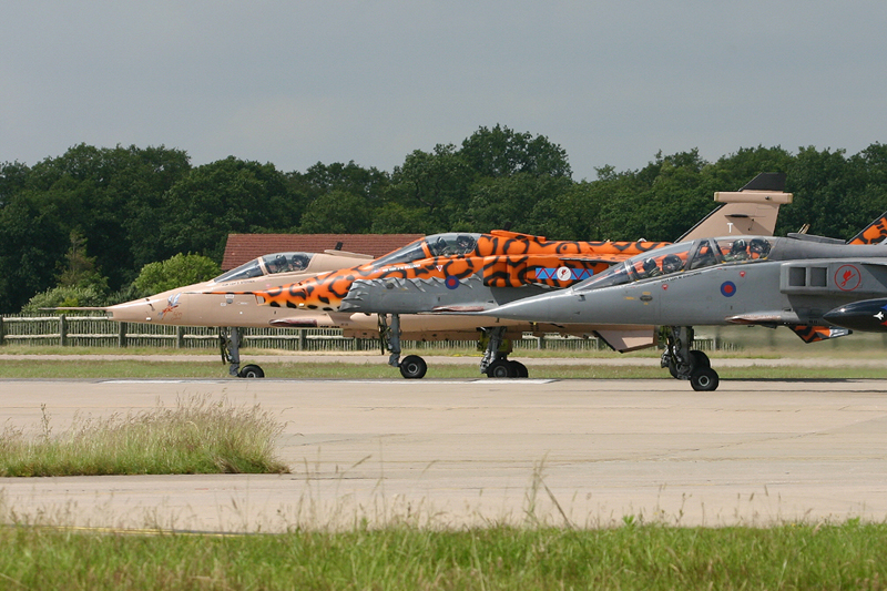 Jaguar T.4 & GR.3As, 6 Sqn, RAF