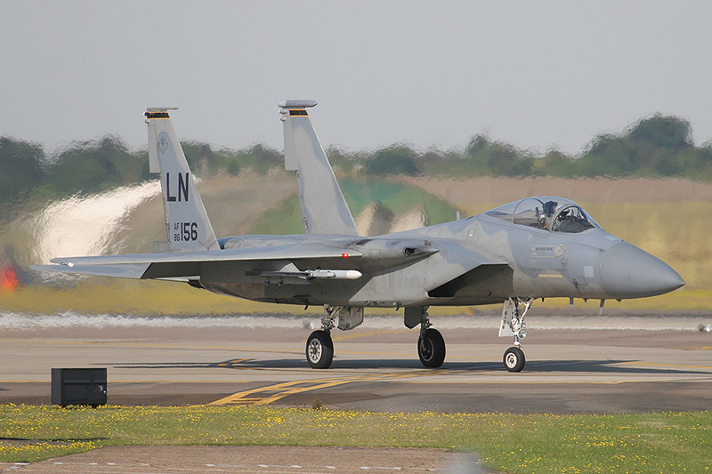 F-15C Eagle, 493rd FS, US Air Force