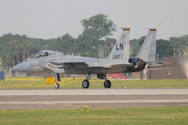 F-15C Eagle, 493rd FS, US Air Force