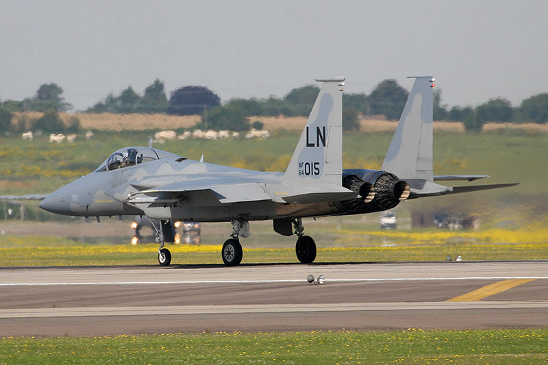 F-15C Eagle, 493rd FS, US Air Force