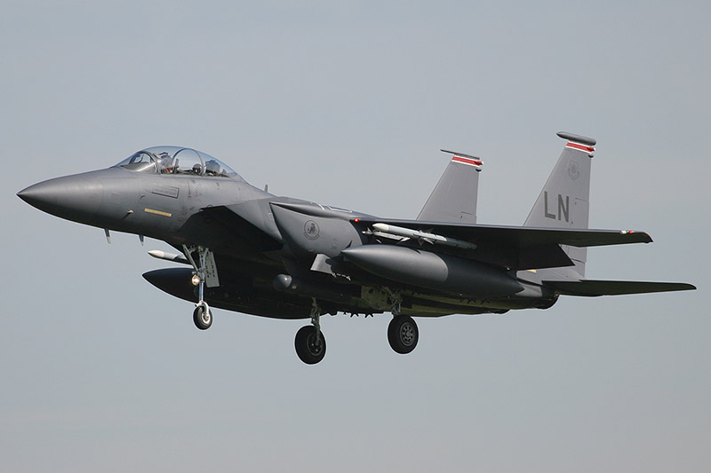 F-15E Strike Eagle, 494th FS, US Air Force