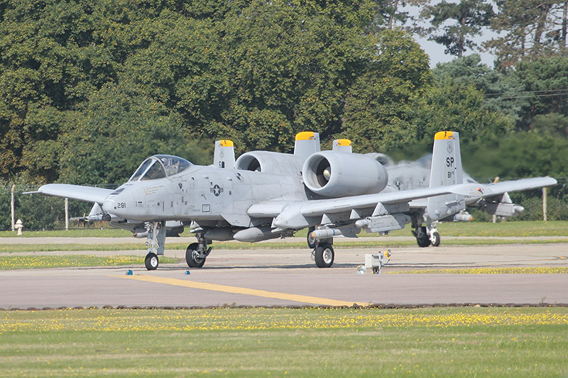 A-10A Thunderbolt IIs, 81st FS, US Air Force