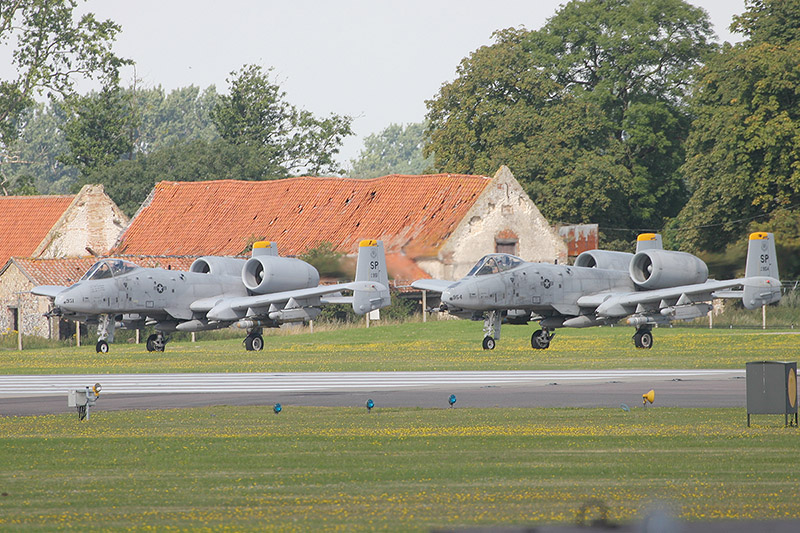 A-10A Thunderbolt IIs, 81st FS, US Air Force