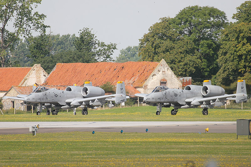 A-10A Thunderbolt IIs, 81st FS, US Air Force