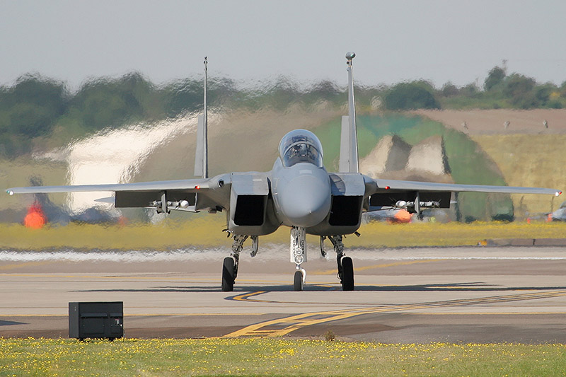 F-15D Eagle, 493rd FS, US Air Force