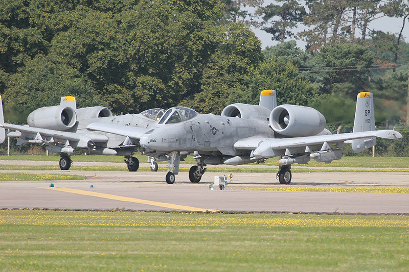 A-10A Thunderbolt IIs, 81st FS, US Air Force