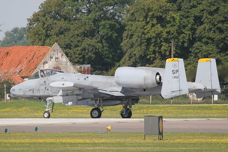 A-10A Thunderbolt II, 81st FS, US Air Force