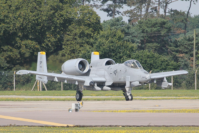 A-10A Thunderbolt II, 81st FS, US Air Force