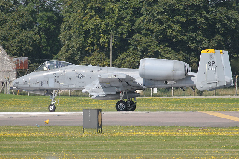 A-10A Thunderbolt II, 81st FS, US Air Force