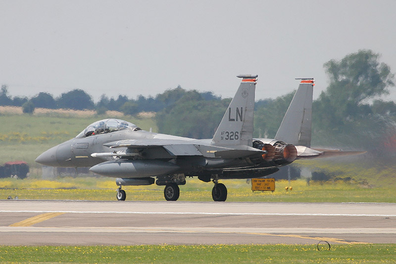 F-15E Strike Eagle, 494th FS, US Air Force