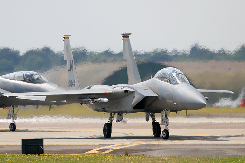 F-15D Eagle, 493rd FS, US Air Force