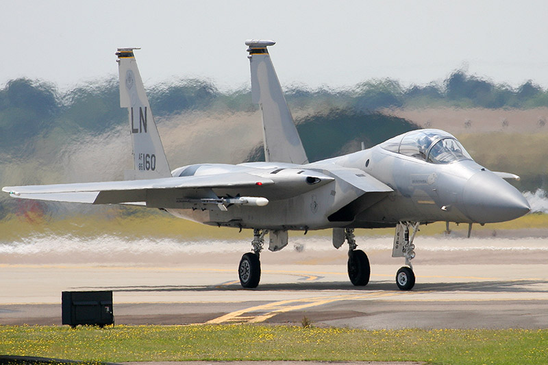 F-15C Eagle, 493rd FS, US Air Force