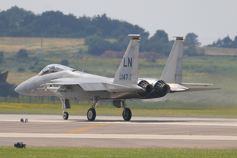 F-15C Eagle, 493rd FS, US Air Force