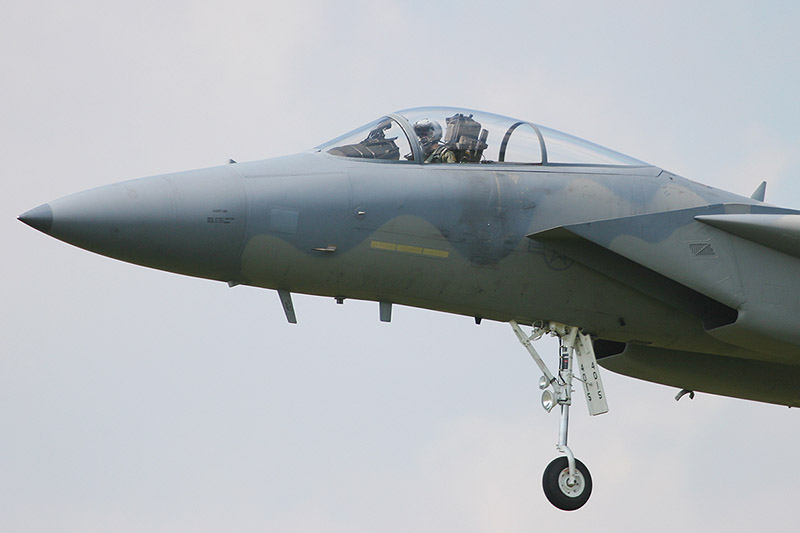 F-15C Eagle, 493rd FS, US Air Force