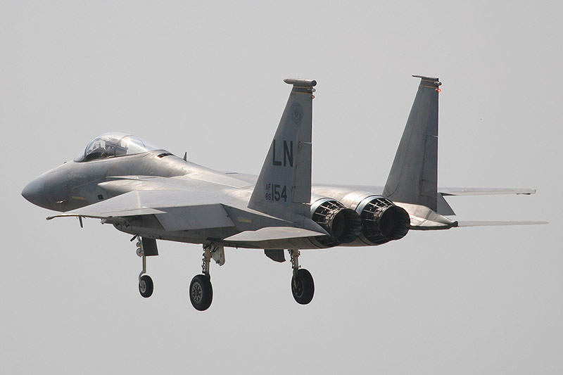 F-15C Eagle, 493rd FS, US Air Force