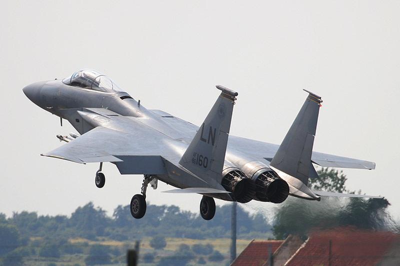 F-15C Eagle, 493rd FS, US Air Force