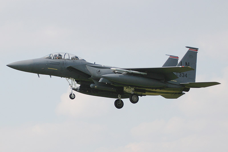 F-15E Strike Eagle, 494th FS, US Air Force