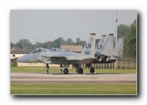 F-15C Eagles, 493rd FS, US Air Force