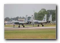 F-15C Eagles, 493rd FS, US Air Force