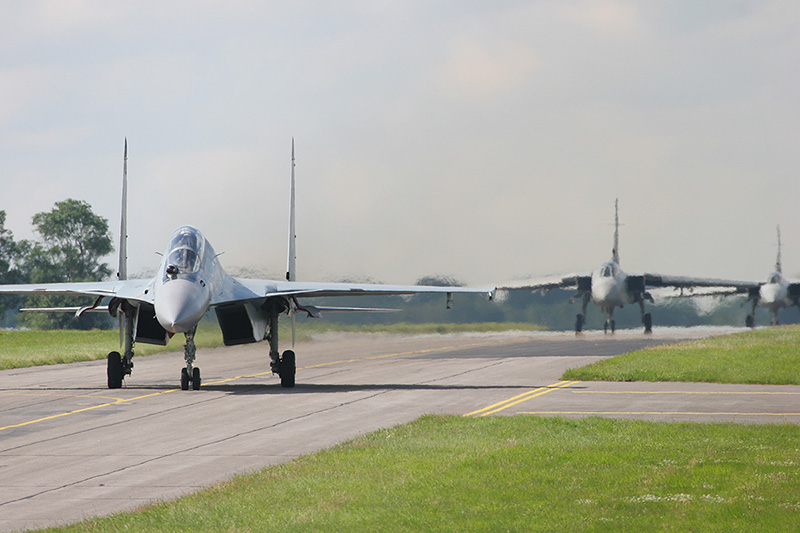 Su-30MKI Flanker, 30 Sqn, Indian AF<BR>Tornado F.3s, 25(F) Sqn, RAF