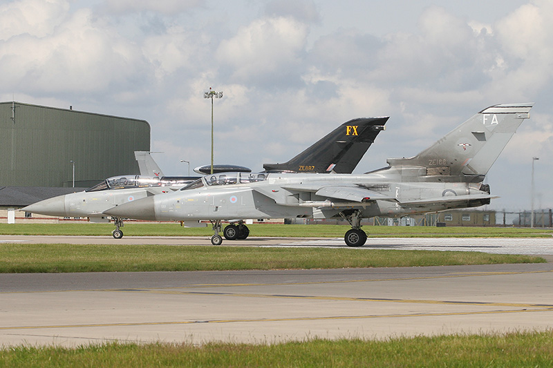 Tornado F.3s, 25(F) Sqn, RAF