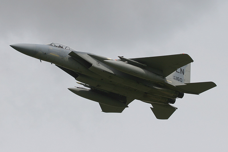 F-15C Eagle, 493rd FS, US Air Force