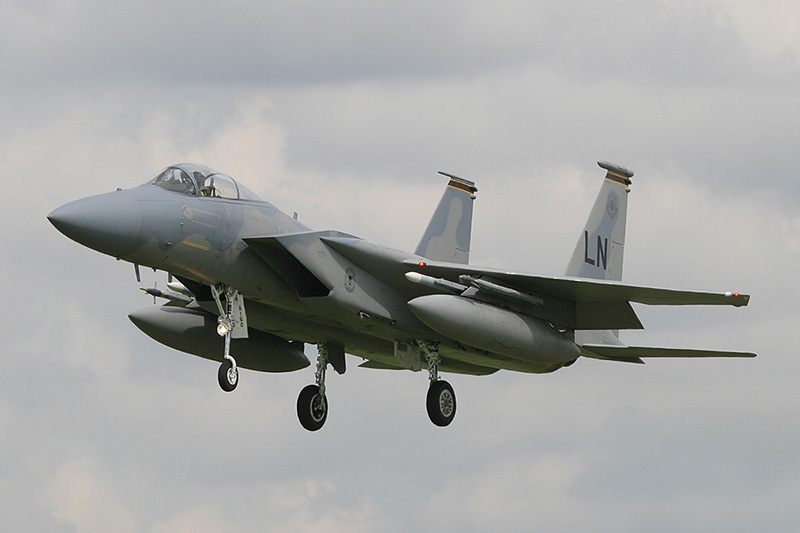 F-15C Eagle, 493rd FS, US Air Force