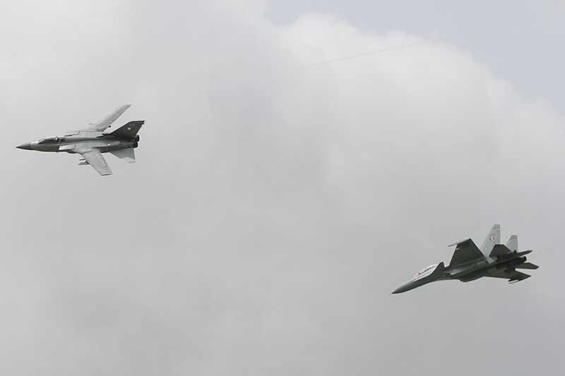 Tornado F.3, 25(F) Sqn, RAF<BR>Su-30MKI Flanker, 30 Sqn, Indian AF