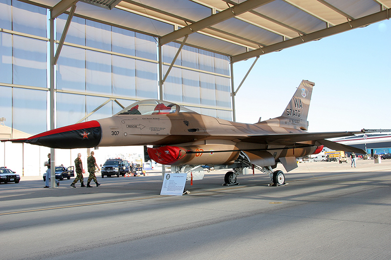 F-16C Fighting Falcon, 64th AGRS, USAF