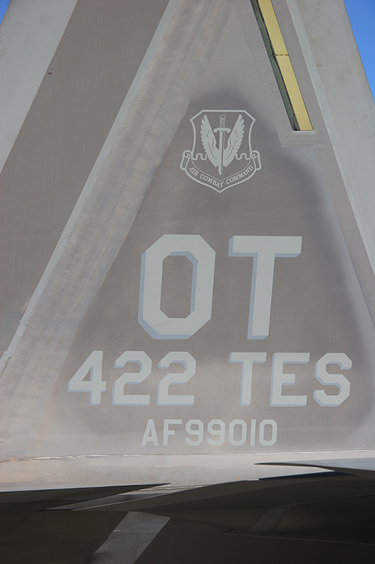 F-22A Raptor, 422nd TES, USAF