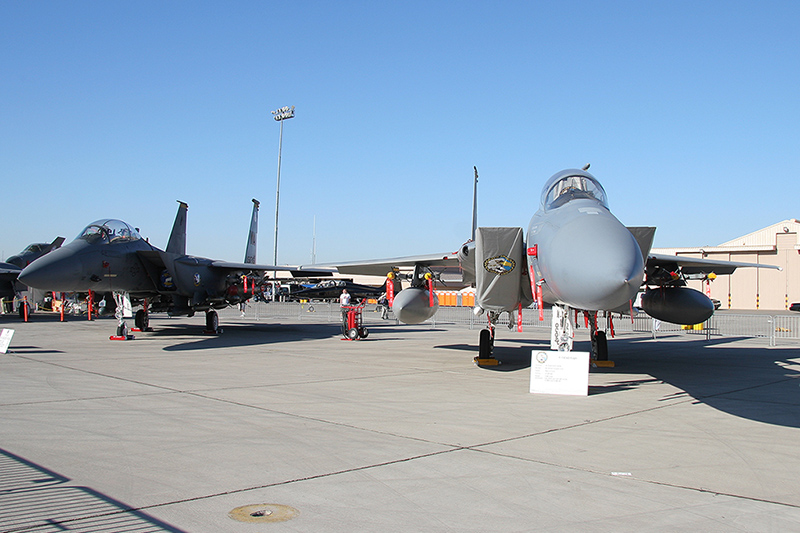 F-15E Strike Eagle, 17th WPS, USAF<br>F-15 Eagle, 433rd WPS, USAF