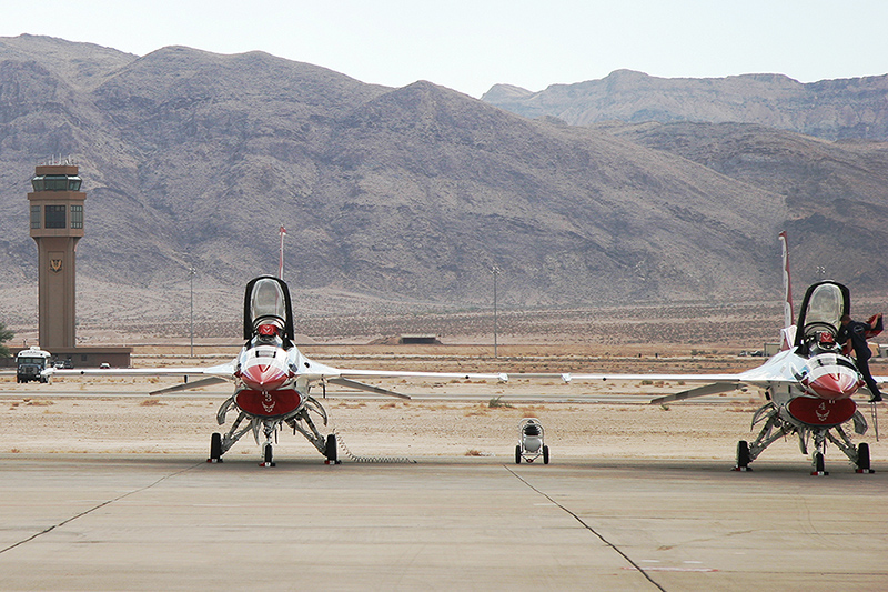 F-16C Fighting Falcons, The Thunderbirds, USAF