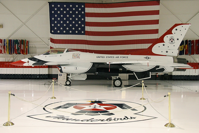 F-16CJ Fighting Falcon, The Thunderbirds, USAF