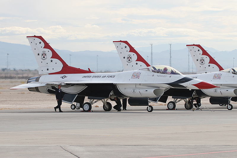 F-16C Fighting Falcon, The Thunderbirds, USAF