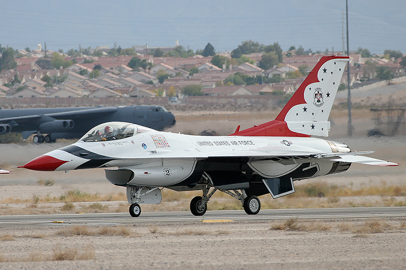 F-16C Fighting Falcon, The Thunderbirds, USAF