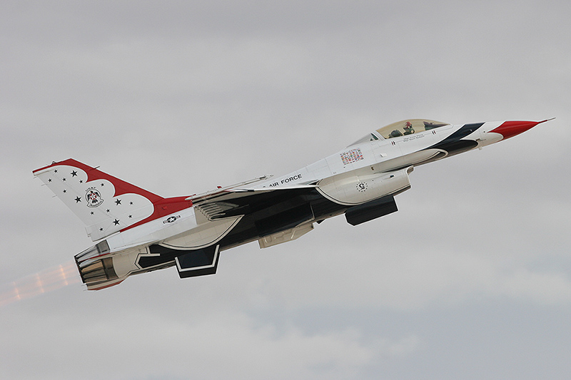 F-16C Fighting Falcon, The Thunderbirds, USAF