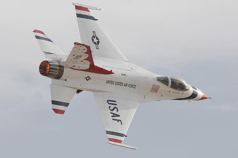 F-16C Fighting Falcon, The Thunderbirds, USAF