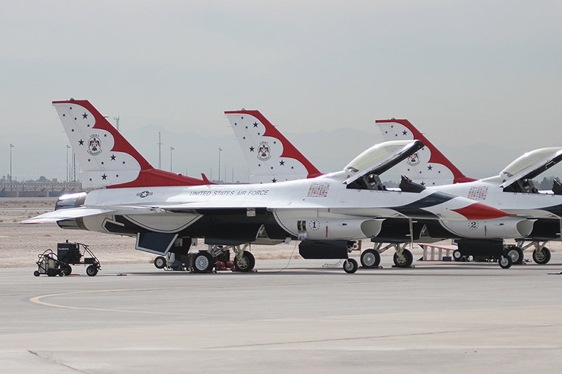 F-16C Fighting Falcon, The Thunderbirds, USAF
