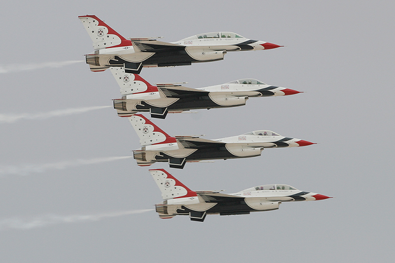 F-16C & D Fighting Falcons, The Thunderbirds, USAF