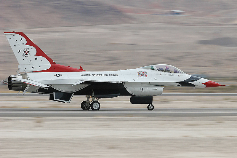 F-16C Fighting Falcon, The Thunderbirds, USAF