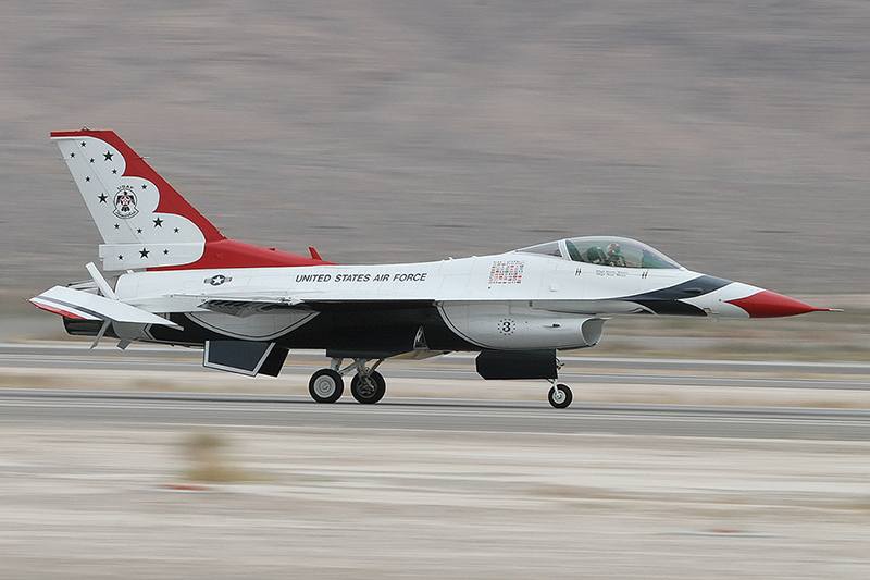 F-16C Fighting Falcon, The Thunderbirds, USAF