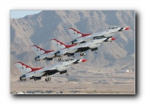 F-16C Fighting Falcons, The Thunderbirds, USAF