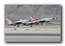 F-16C Fighting Falcons, The Thunderbirds, USAF